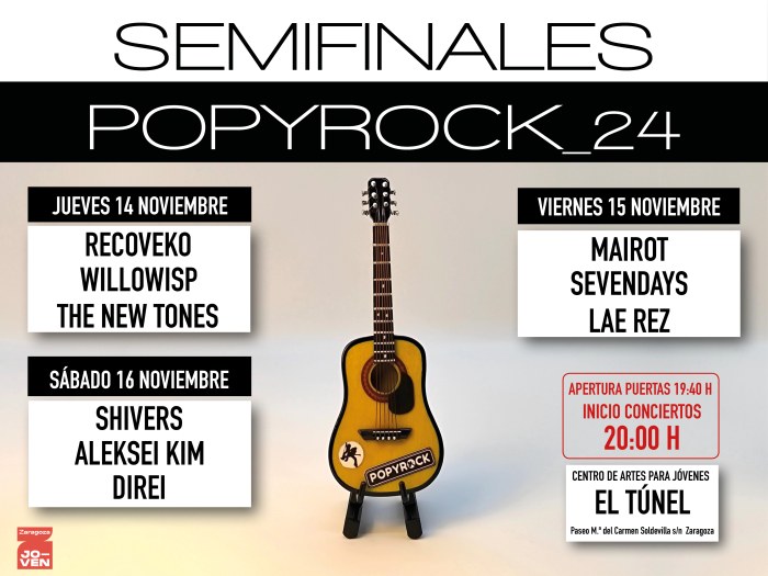 CONCIERTOS SEMIFINALES POPYROCK 2024'